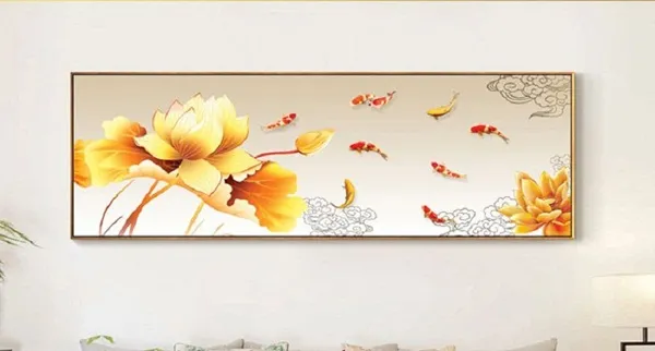 Tranh phong thủy cá chép