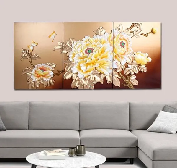 Tranh hoa mẫu đơn