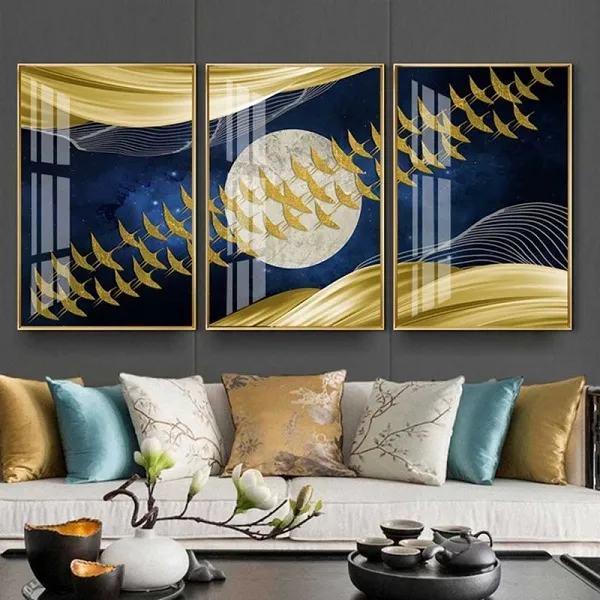 tranh-treo-tuong-truu-tuong-dan-chim-bay-ngang-mat-trang