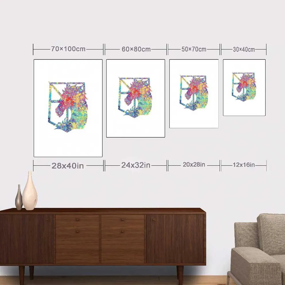kích thức tranh theo tỉ lệ