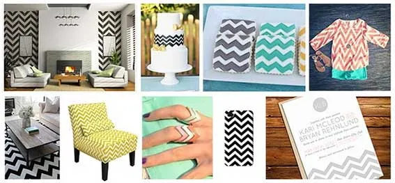 Các loại họa tiết chervon các loại họa tiết chervon