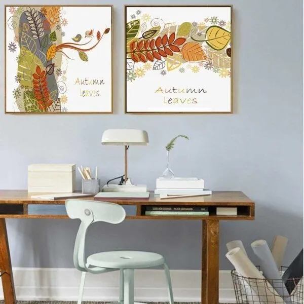 Chú ý đến khoảng cách treo ảnh trên tường