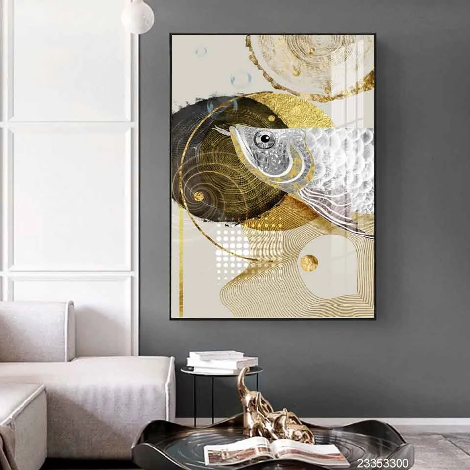 Tranh treo tường cá chép