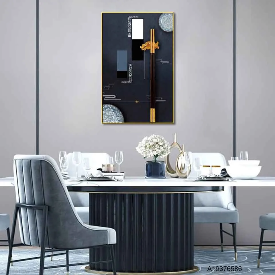 Tranh treo ở phòng làm việc rất ấn tượng